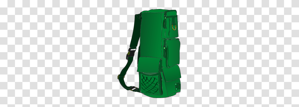 Green Backpack Clip Art, Bag Transparent Png