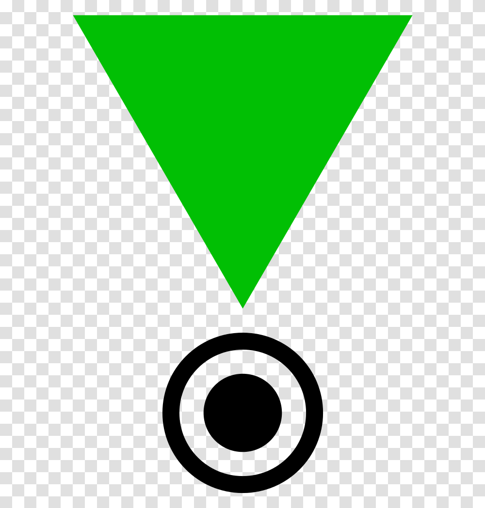 Green Badges For Concentration Camp, Triangle, Plectrum Transparent Png