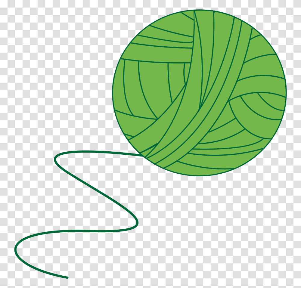 Green Ball Of Yarn Balls Of Yarn Clip Art, Sphere, Lamp Transparent Png