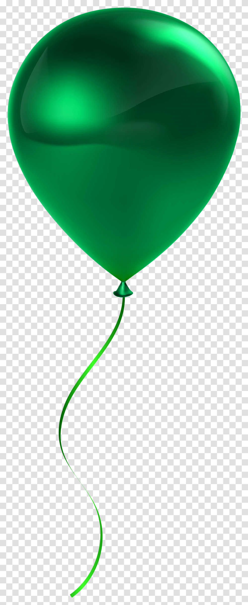 Green Balloons Transparent Png