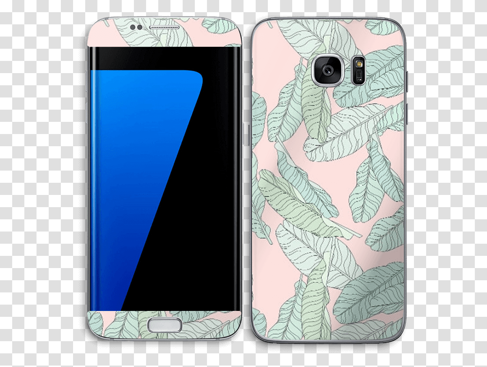 Green Banana Leaves Skin Galaxy S7 Edge Samsung Galaxy S7 Edge, Mobile Phone, Electronics, Cell Phone, Iphone Transparent Png