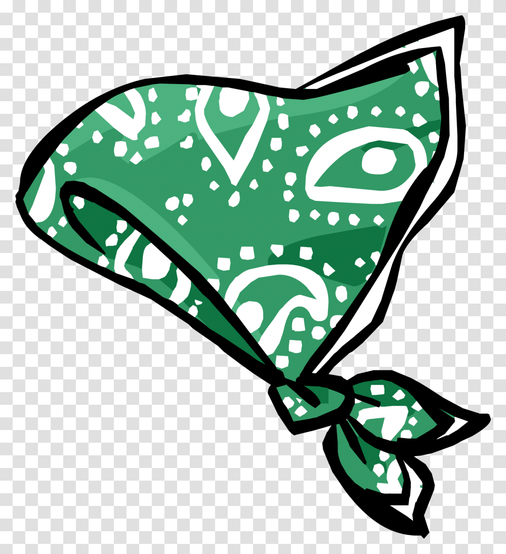 Green Bandana Clipart, Pillow, Cushion, Light Transparent Png