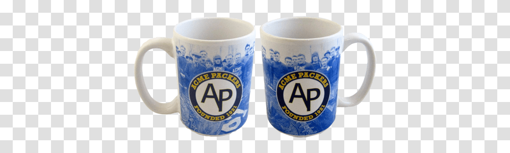 Green Bay Packers Acme Coffee Cup Serveware, Tape Transparent Png