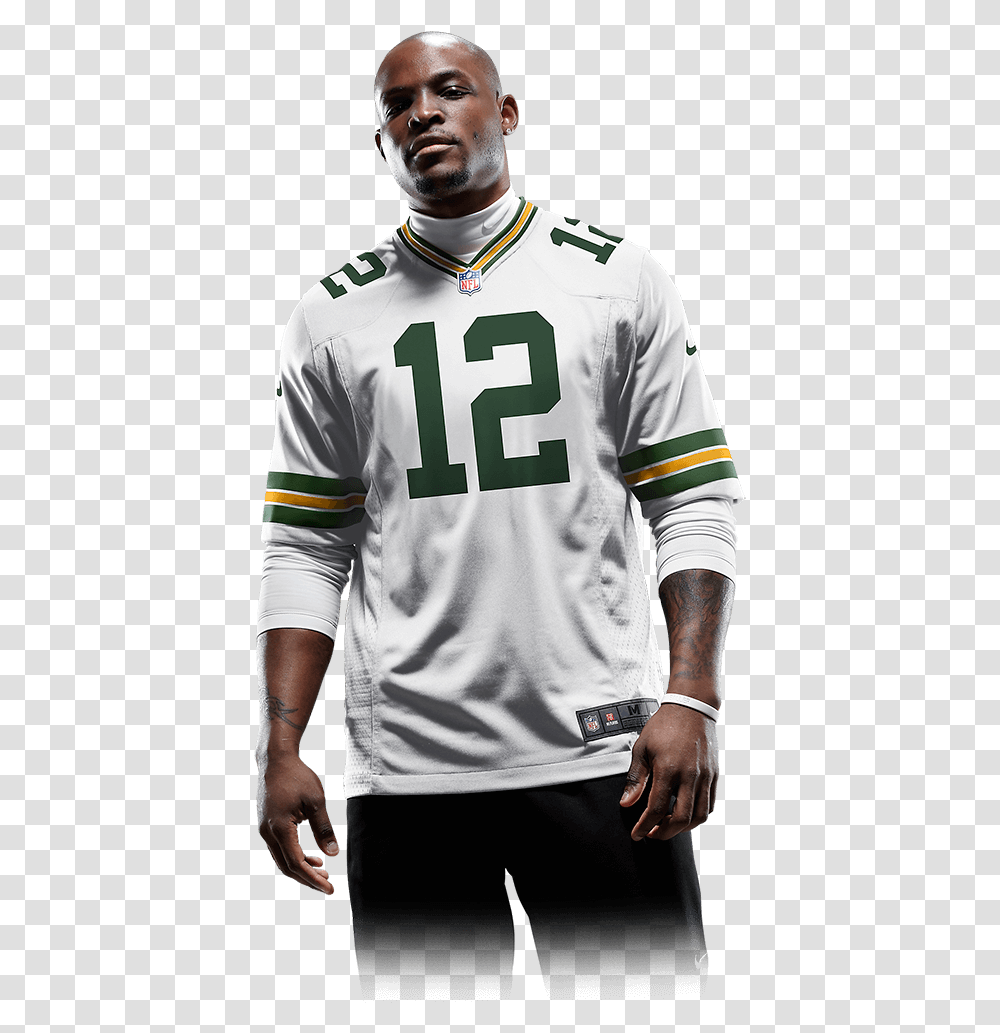 Green Bay Packers Camisa, Shirt, Person, Jersey Transparent Png