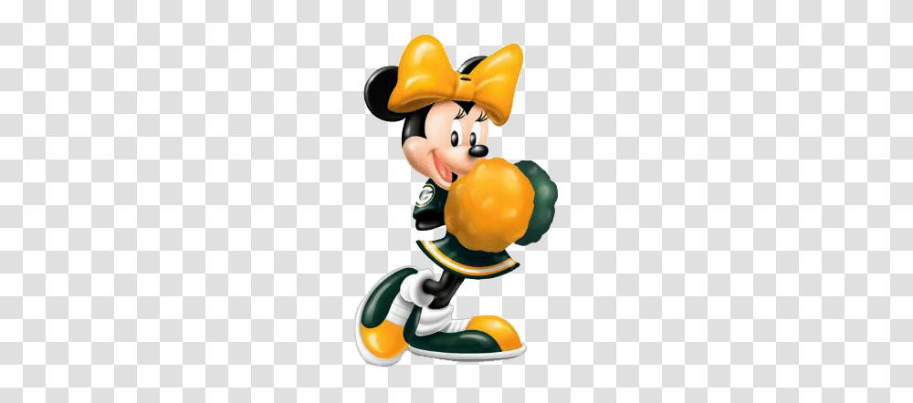 Green Bay Packers Clip Art Minnie Mouse Sports Clipart Green, Toy, Super Mario Transparent Png