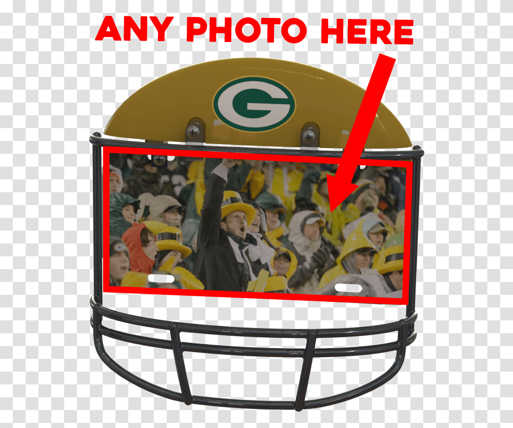 Green Bay Packers Helmet, Person, People, Team Sport Transparent Png