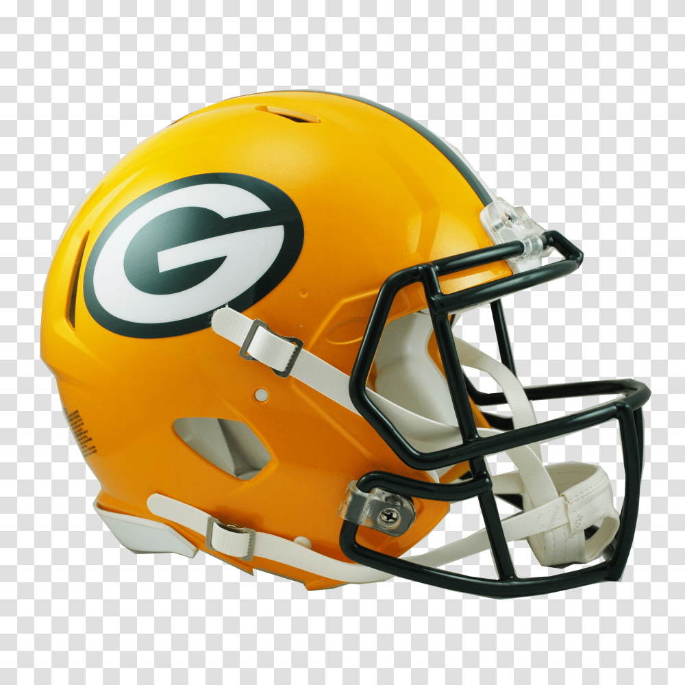 Green Bay Packers Revolution Speed Authentic Helmet Transparent Png