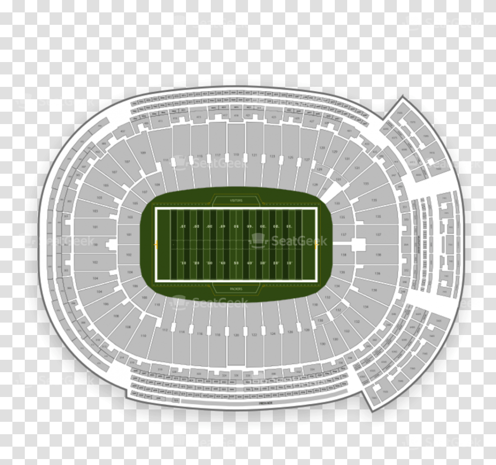 Green Bay Packers Seating Chart Lambeau Field Section 328 Row, Building, Stadium, Arena, Football Field Transparent Png