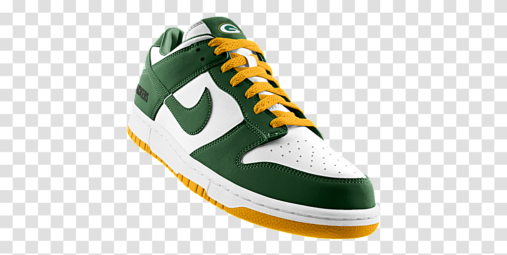 Green Bay Packers Shoes Nikes, Footwear, Apparel, Sneaker Transparent Png