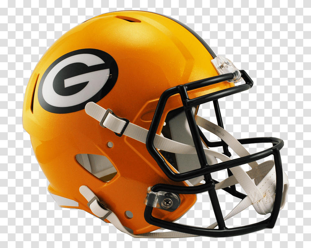 Green Bay Packers Speed Replica Helmet, Apparel, Football Helmet, American Football Transparent Png