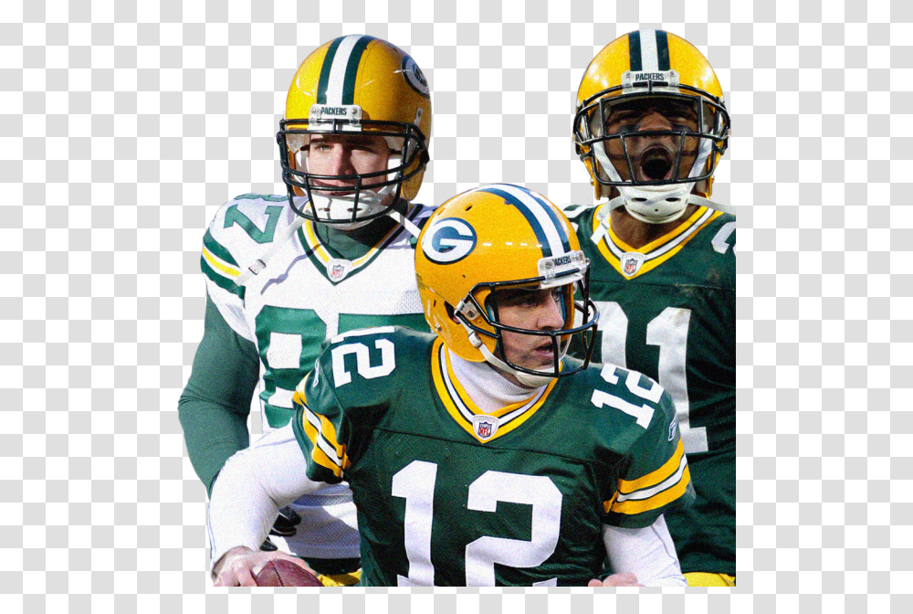 Green Bay Packers Team, Helmet, Apparel, Person Transparent Png