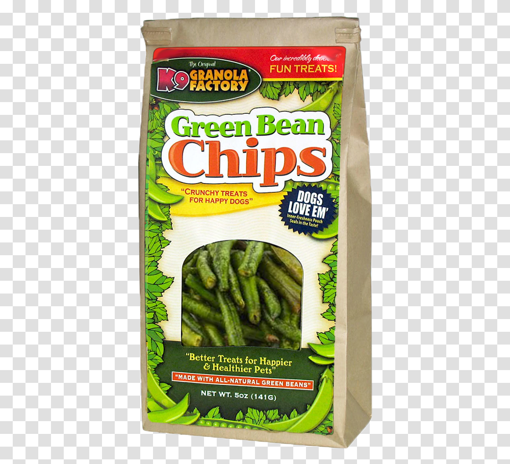Green Bean Chips Green Bean Dog Treats, Plant, Food, Vegetable, Produce Transparent Png