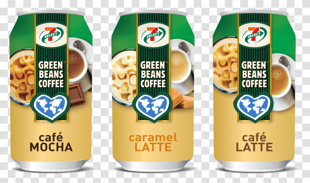 Green Beans Coffee Packaging Design Green Beans Canned Coffee, Egg, Food, Tin, Canned Goods Transparent Png