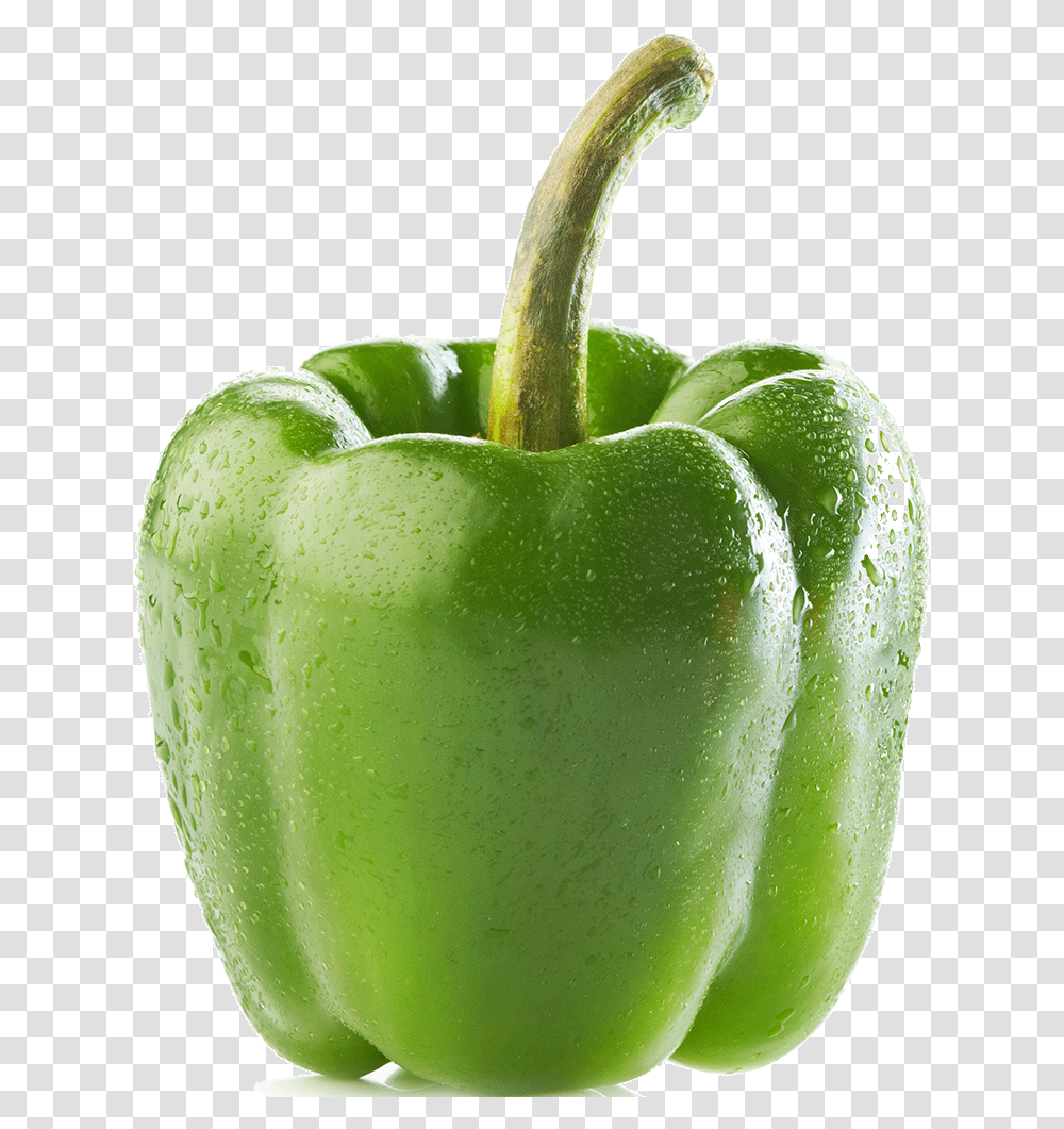 Green Bell Pepper, Plant, Food, Apple, Fruit Transparent Png
