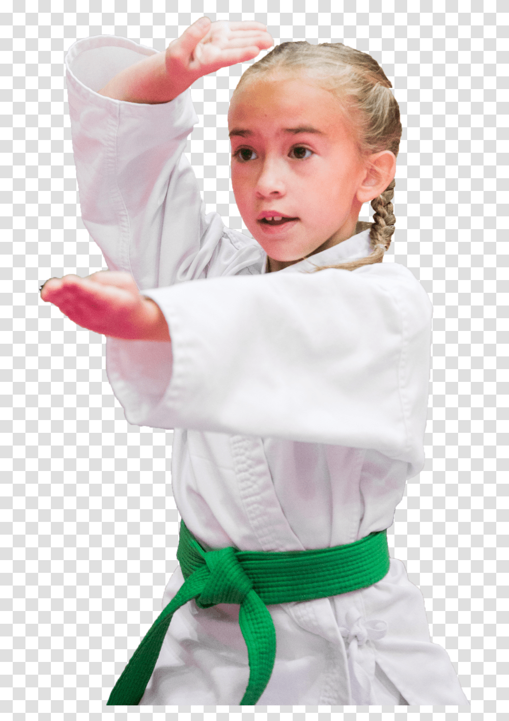 Green Belt Girl Baby, Judo, Martial Arts, Sport, Person Transparent Png