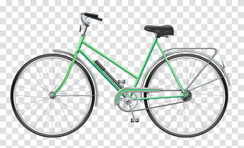 Green Bicycle Clip Art, Wheel, Machine, Vehicle, Transportation Transparent Png