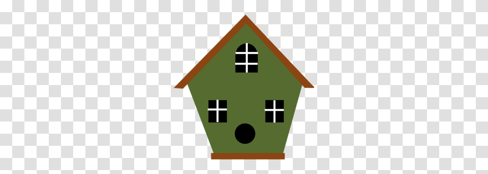 Green Bird House Clip Arts For Web, Triangle, Road Sign, Neighborhood Transparent Png