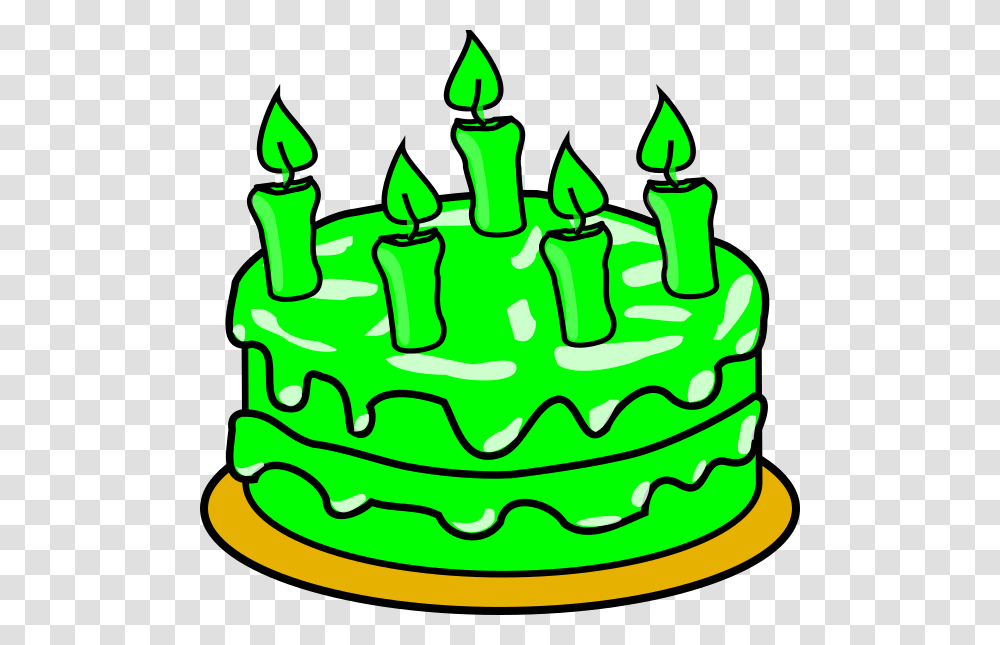 Green Birthday Cake Clip Art, Dessert, Food Transparent Png