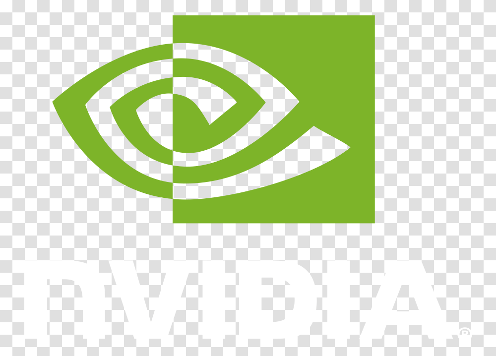 Green Black Swirl Eye Logo 4 By Sandra Logo Nvidia, Symbol, Trademark, Text, Plant Transparent Png