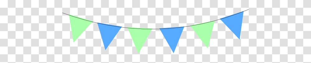 Green Blue Bunting Clip Arts For Web, Triangle, Tent, Label Transparent Png