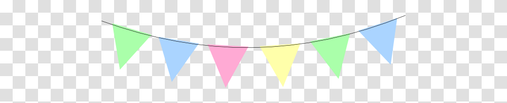 Green Blue Pink Yellow Bunting Clip Arts For Web, Triangle, Texture, Tent Transparent Png