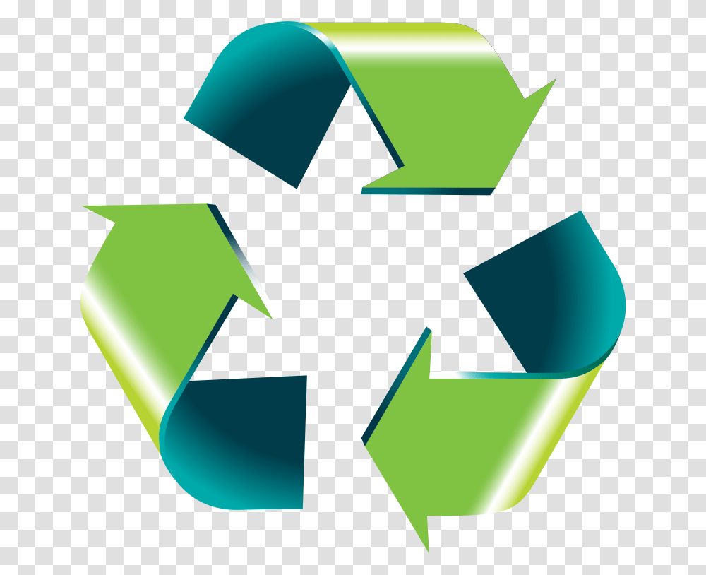 Green Blue Recycle Clip Art, Recycling Symbol Transparent Png
