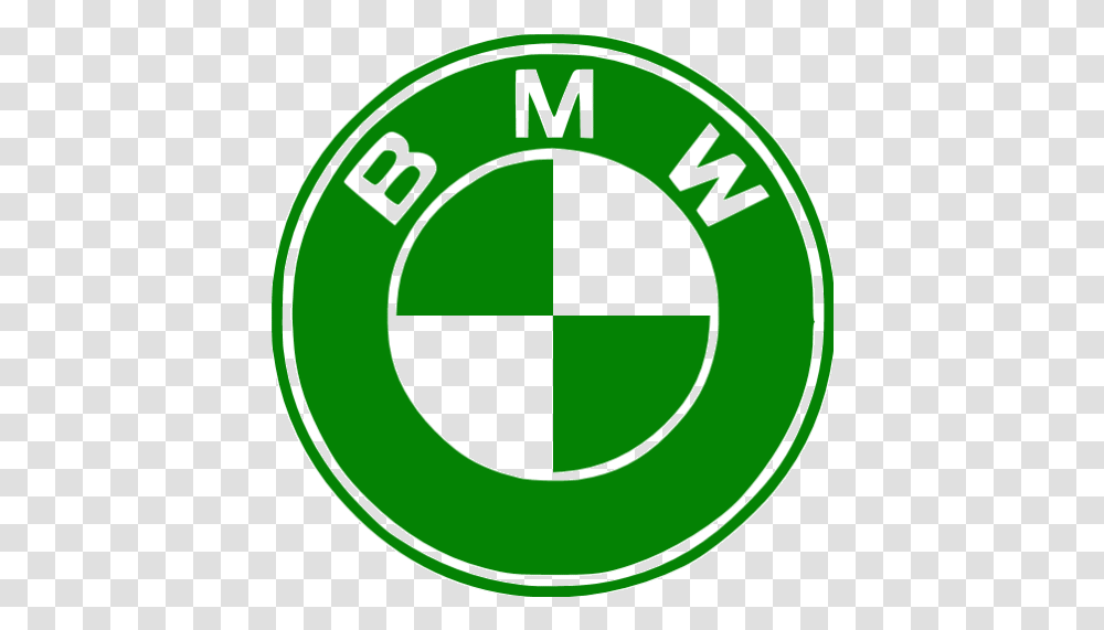 Green Bmw Icon Free Green Car Logo Icons Bmw Logo Black And White, Symbol, Trademark, Label, Text Transparent Png