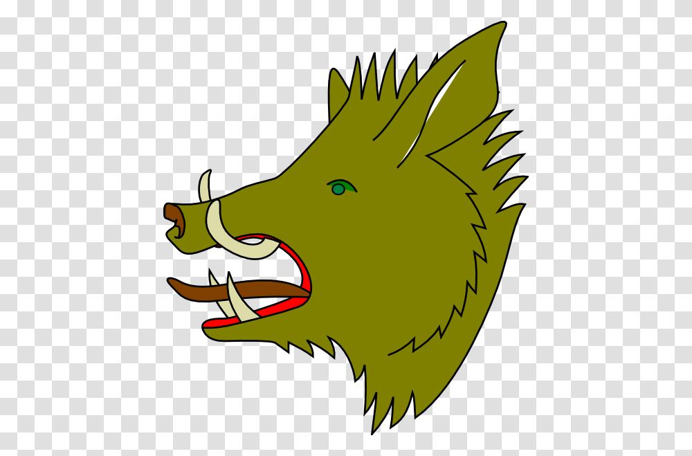 Green Boar Clip Art, Animal, Mammal, Dragon, Pig Transparent Png