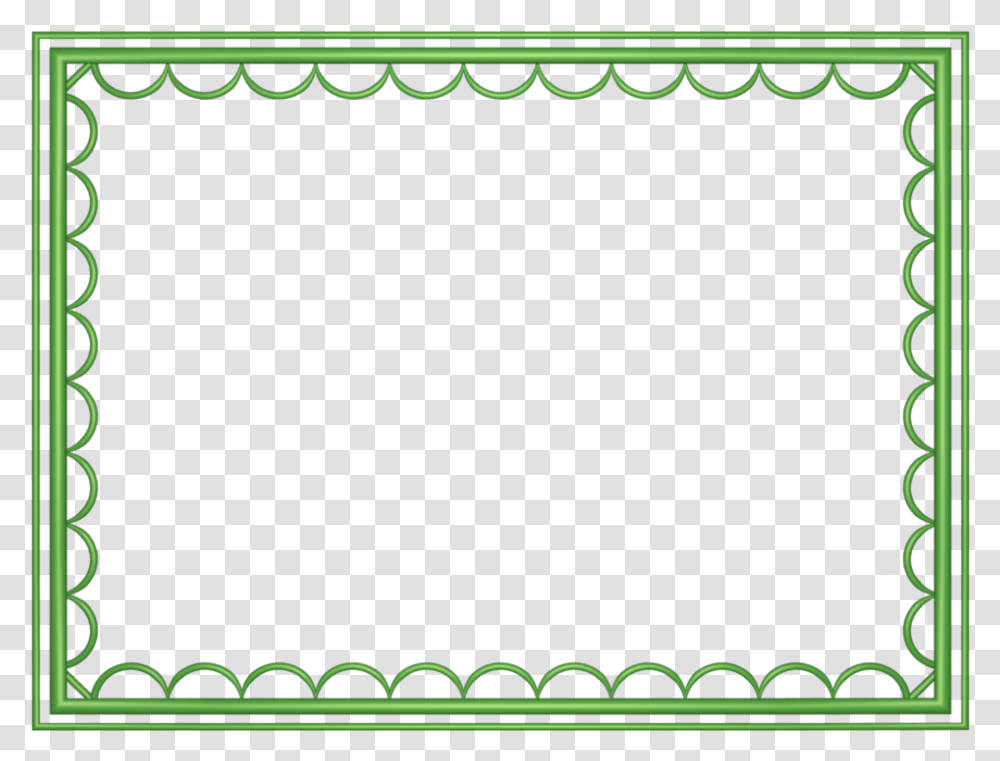 Green Border Clipart Powerpoint Border, Pattern, Screen, Electronics, Ornament Transparent Png