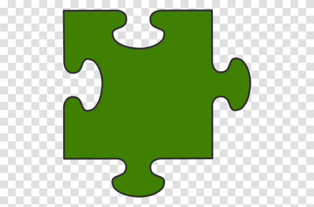 Green Border Puzzle Piece Clip Art, Jigsaw Puzzle, Game, Long Sleeve Transparent Png