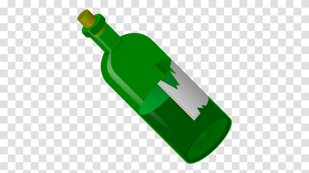 Green Bottle Vector Clip Art, Shovel, Tool, Beverage, Drink Transparent Png