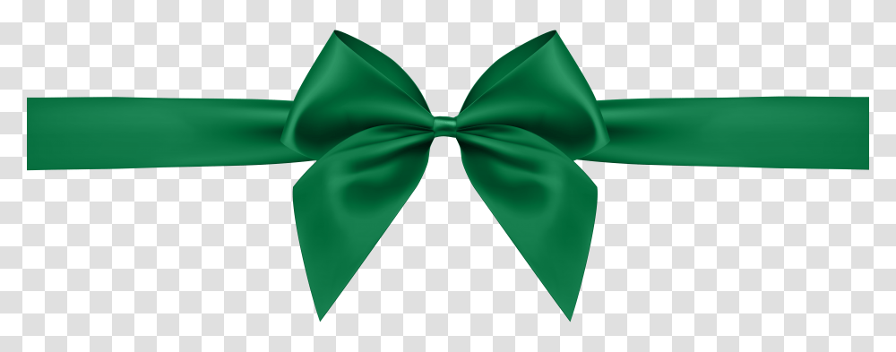 Green Bow Clip Art, Velvet Transparent Png