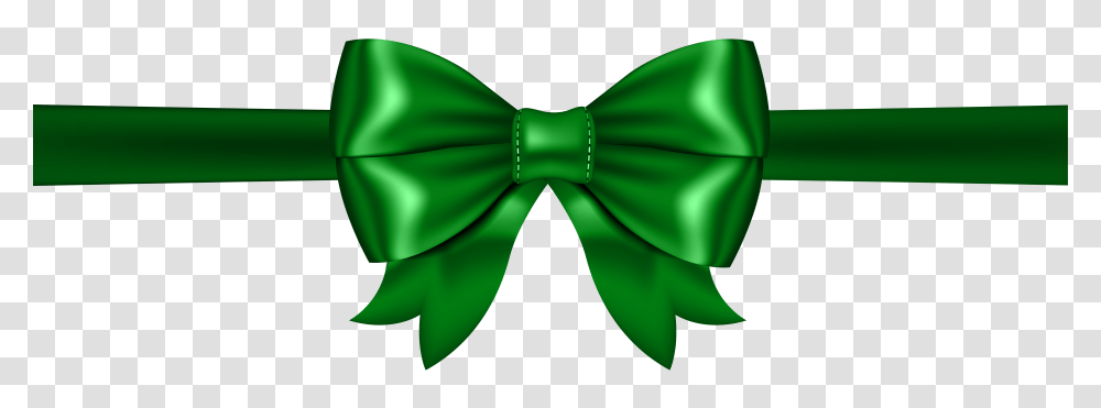 Green Bow Clip, Tie, Accessories, Accessory, Bow Tie Transparent Png
