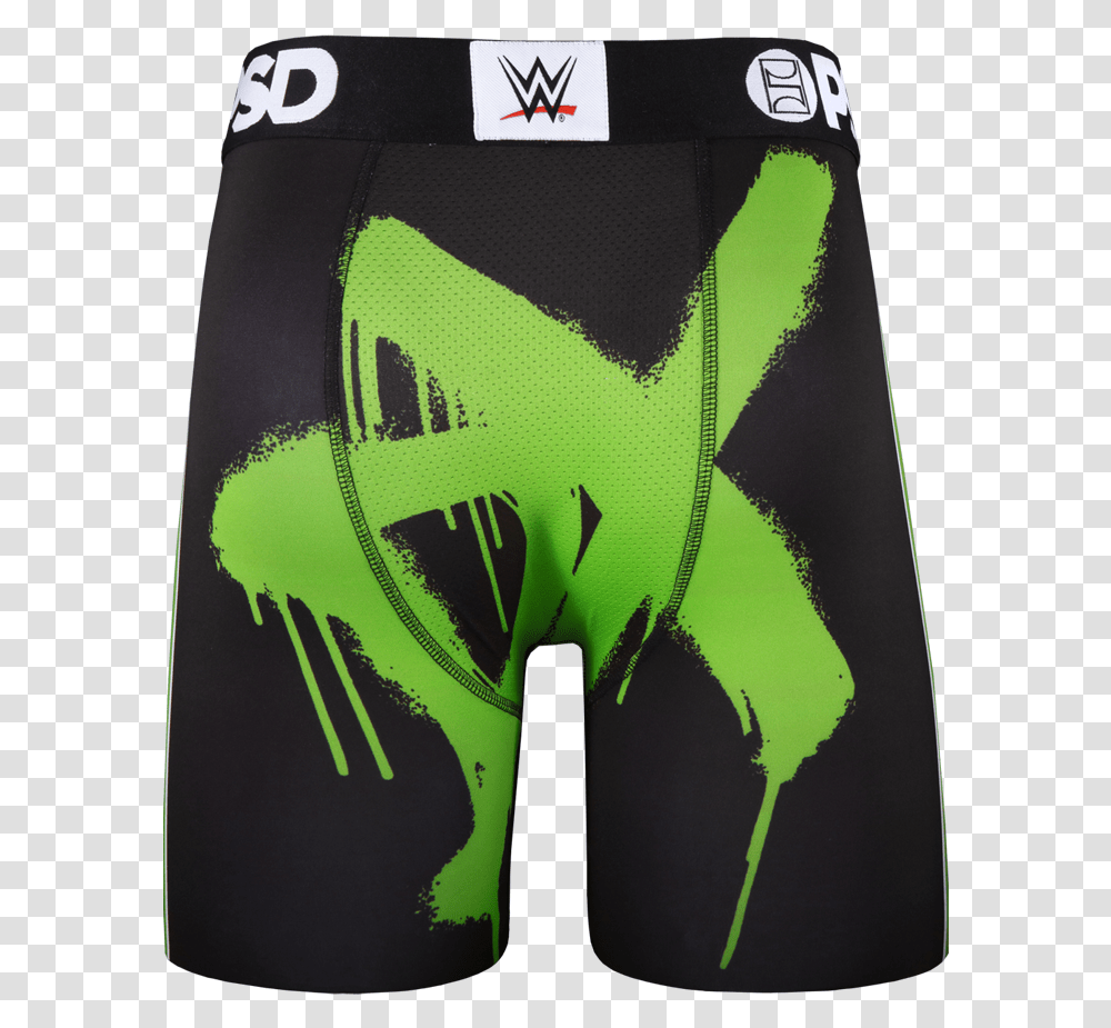 Green Boxer Brief By Psd Underwear Wwe Dx, Apparel Transparent Png
