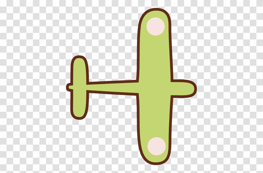 Green Brown Airplane Clip Art For Web, Cross, Toy Transparent Png