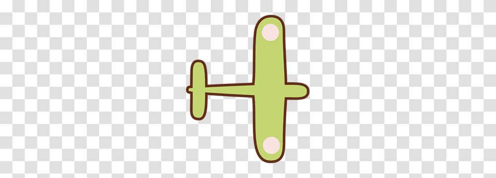Green Brown Airplane Clipart For Web, Cross, Logo Transparent Png