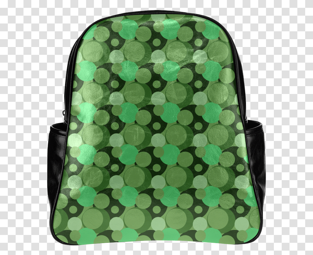 Green Bubble Pop Multi Pockets Backpack Laptop Bag, Handbag, Accessories, Accessory, Rug Transparent Png