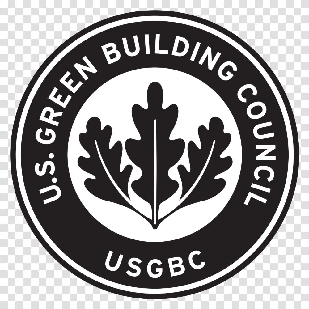 Green Building Council Logo Us Green Building Council Member, Label, Sticker Transparent Png