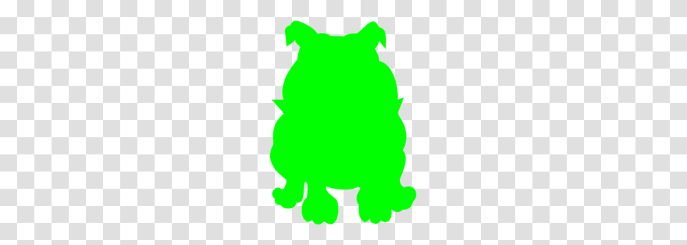 Green Bulldog Clipart For Web, Silhouette, Pillow, Cushion, Stencil Transparent Png