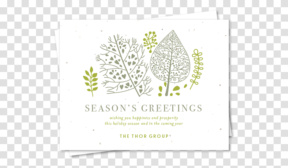 Green Business Holiday Cards, Paper, Flyer, Poster, Advertisement Transparent Png