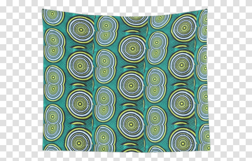 Green Capulana Fabric Capulana, Rug, Cushion, Blanket, Pattern Transparent Png