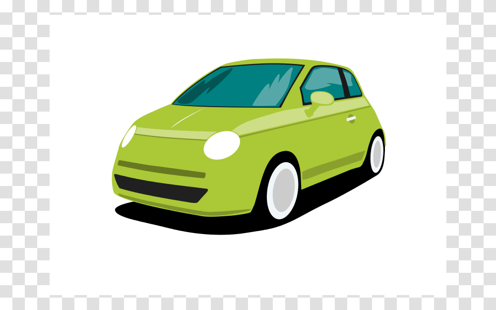 Green Car, Transport, Vehicle, Transportation, Sedan Transparent Png