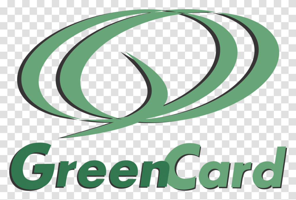 Green Card Logo Green Card, Text, Poster, Alphabet, Plant Transparent Png