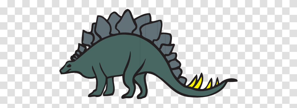 Green Cartoon Stegosaurus Clip Art, Animal, Reptile, Dinosaur, Mammal Transparent Png