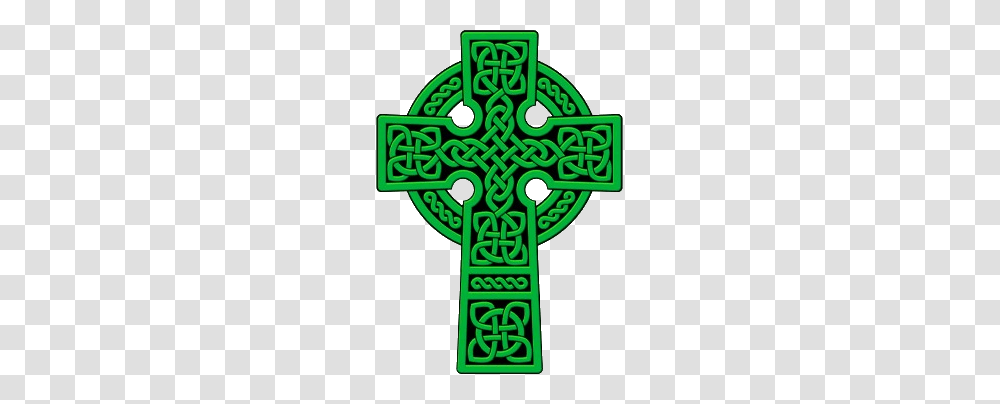 Green Celtic Cross, Crucifix Transparent Png