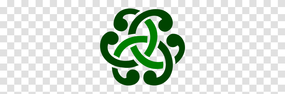 Green Celtic Ornament Clip Art, Logo, Trademark, Knot Transparent Png