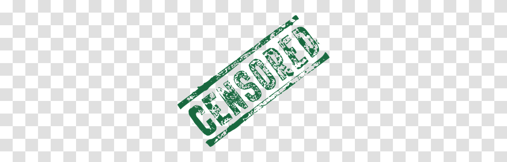 Green Censored Stamp Clip Arts For Web, Sash, Word, Alphabet Transparent Png