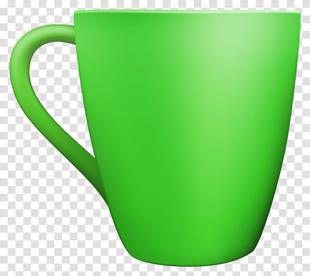 Green Ceramic Mug Clip Art Transparent Png