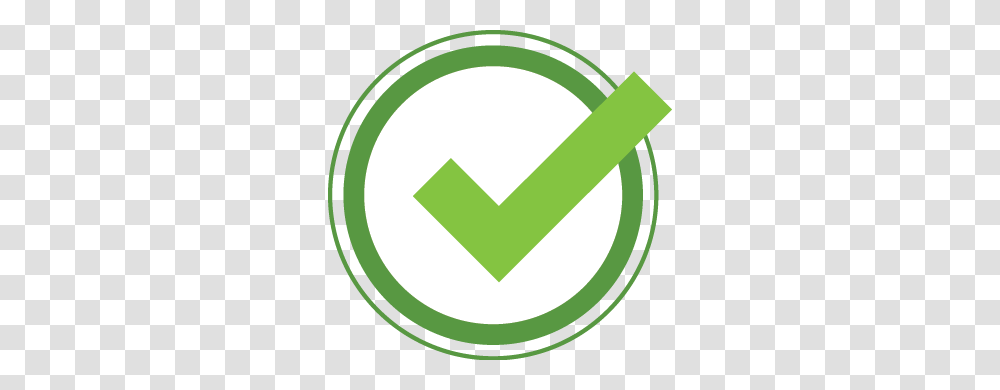Green Check Green Check Mark Clip Art, Recycling Symbol, Rug, Logo, Trademark Transparent Png