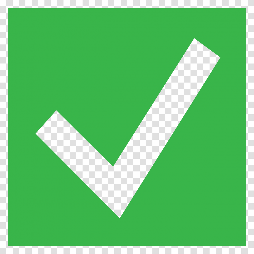Green Check Mark Box, Axe, Tool, Logo Transparent Png